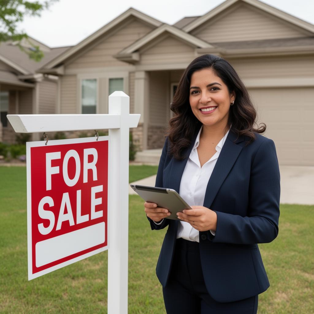 Realtor landing page mockup